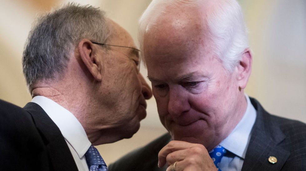 Chuck Grassley and John Cornyn