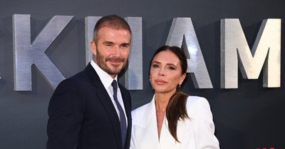 David Beckham Trolls Wife Victoria Post-Workout