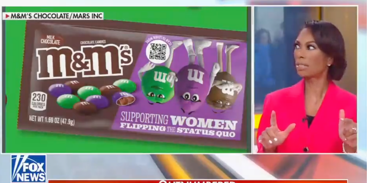 Tucker Carlson is Totally Turned Off by New Female M&M's