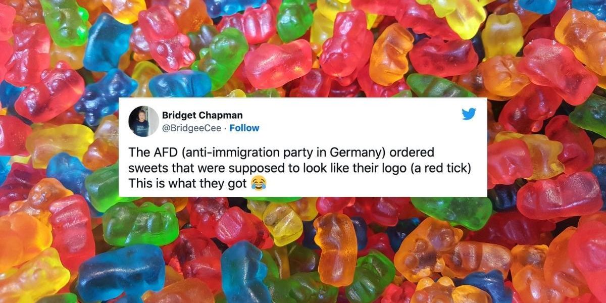 Not so sweet: German far-right party banking on €60 own-brand gummy bears  (PHOTO) — RT World News