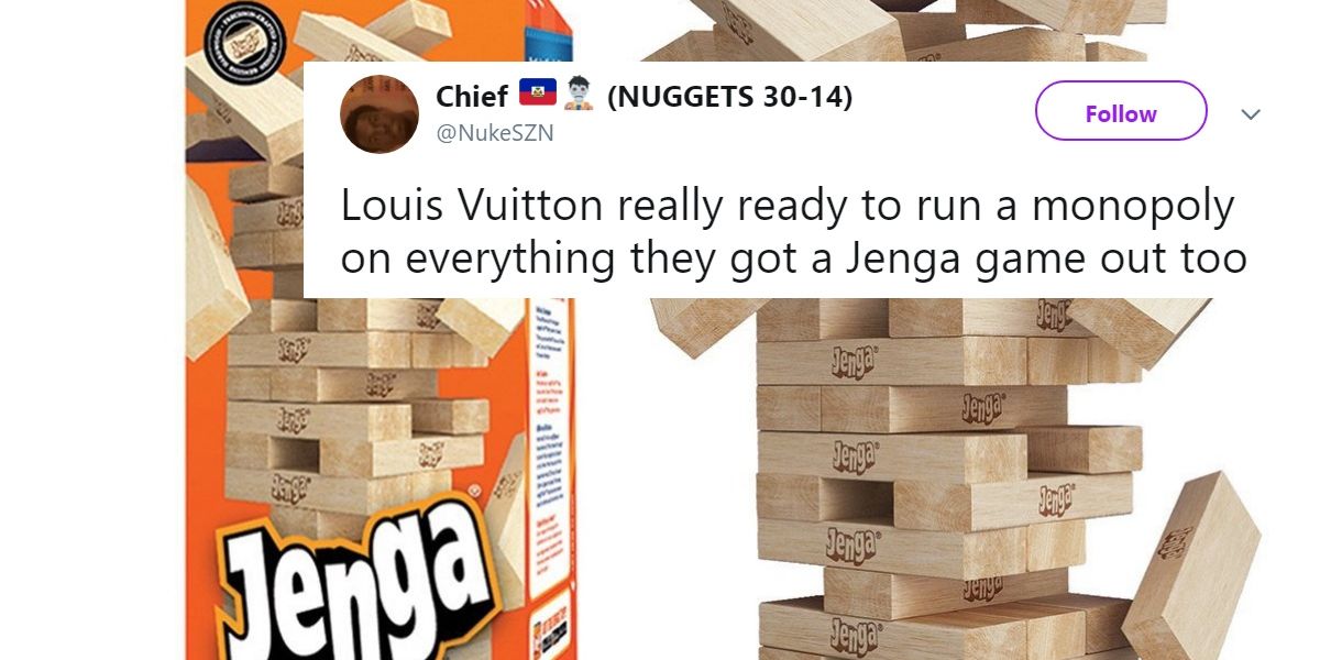 Louis Vuitton is dropping its own Jenga set, but it'll cost you £1900