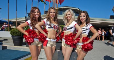 Raiders Cheerleader Went Viral During Preseason Debut