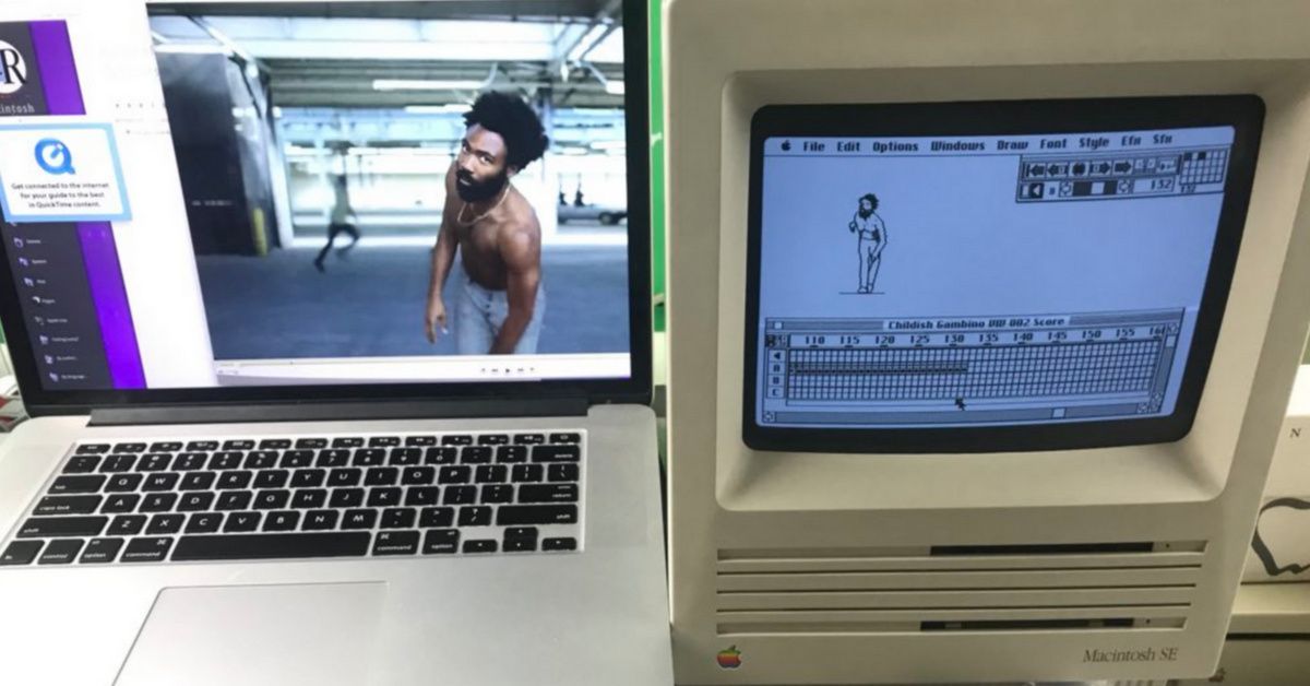 Animator Chronicles His Impressive Journey To Bring 'This Is America' To Life Using A Mac From The 80s 😮