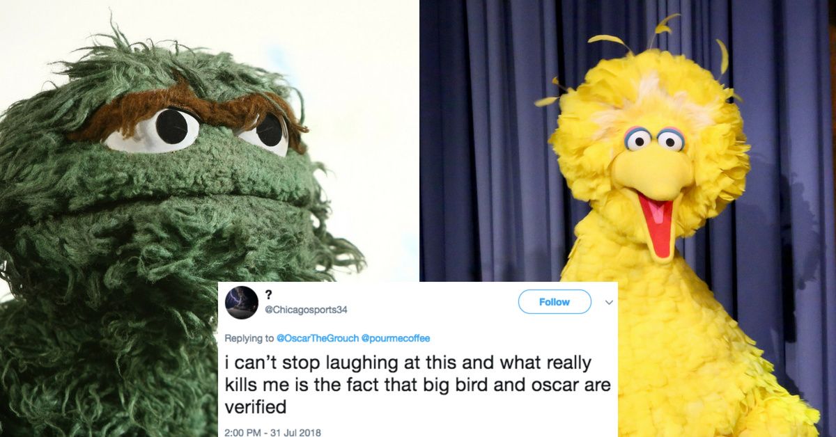 Oscar The Grouch Just Threw Some Epic Shade At Big Bird—And We're Sesame Screaming 😂