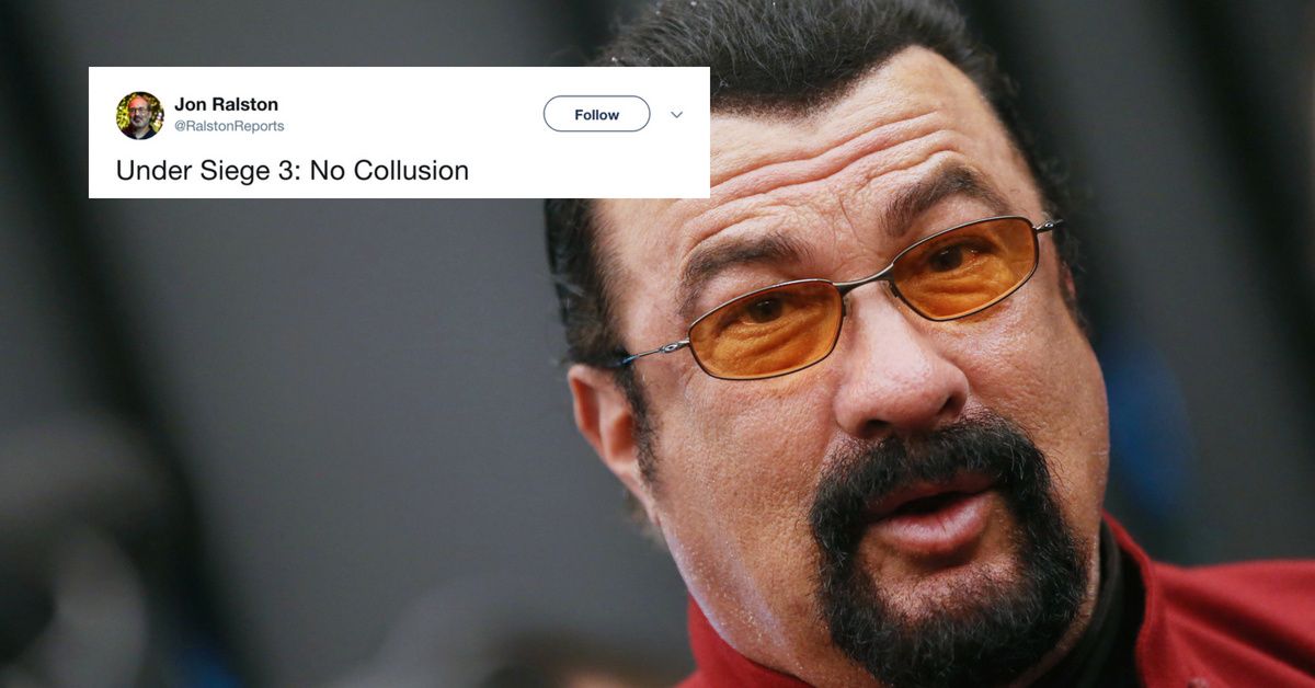 Russia Names Steven Seagal 'Special Representative' To US—And Here Come The Memes