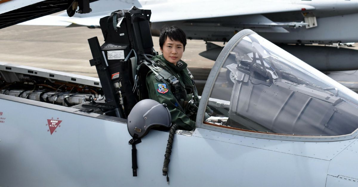This Female 'Top Gun' Fighter Pilot Is Japan's First And She Hopes To Inspire Others