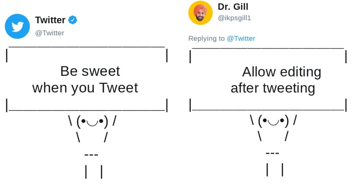 Twitter Posted A 'Be Sweet When You Tweet' Message That Turned Into An Instant Meme 😂