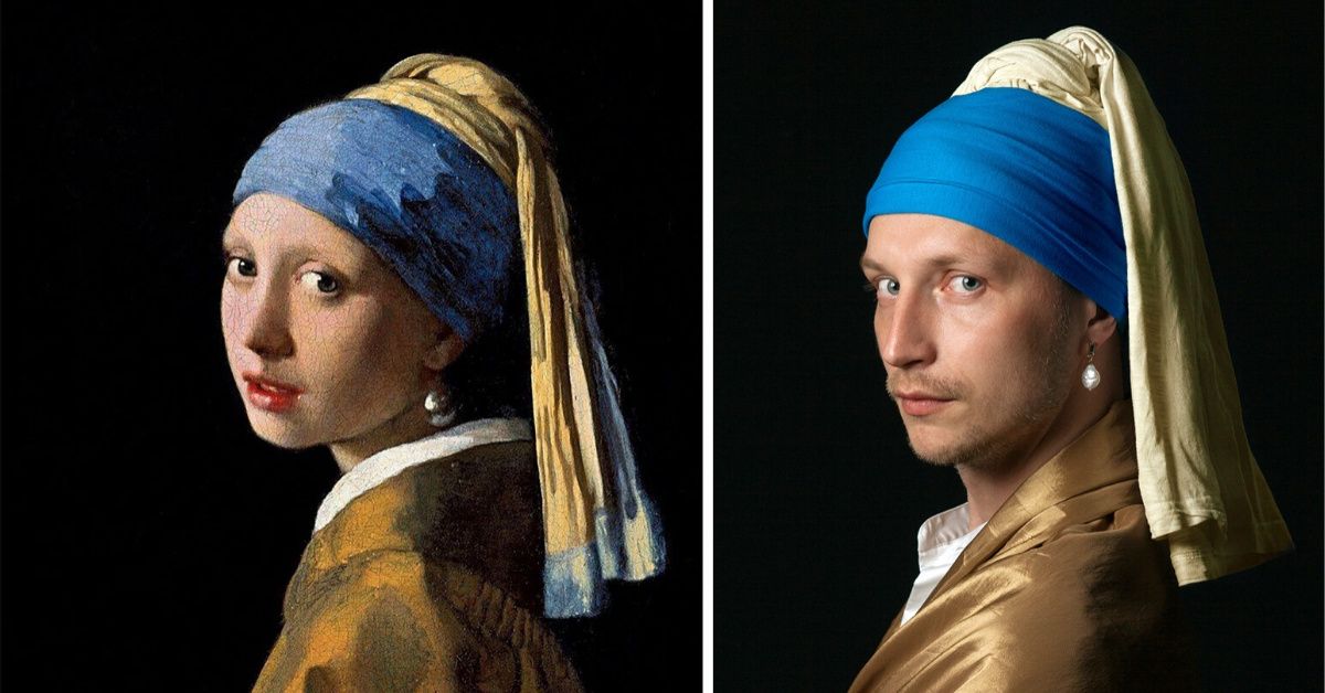 Art Lovers Are Staving Off Isolation Boredom By Meticulously Recreating Classic Works Of Art