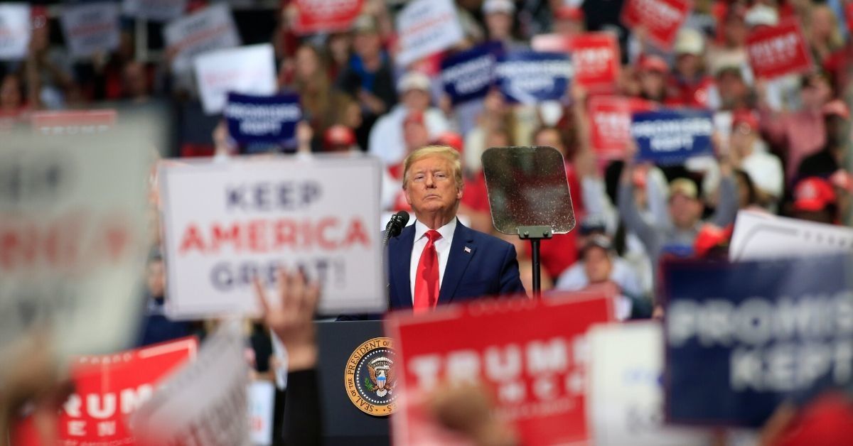 Image of Trump Supporters Protesting Shutdown Outside Ohio Statehouse Looks Straight Out Of A Zombie Movie