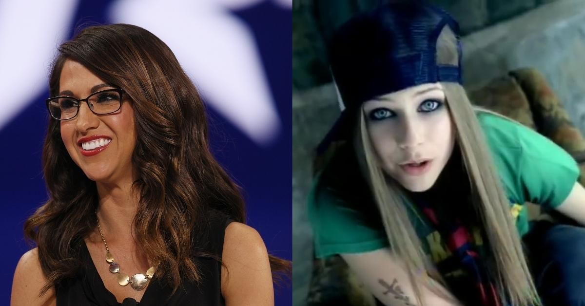Lauren Boebert Absurdly Claims The Left Will 'Cancel' Avril Lavigne Over The Song 'Sk8er Boi'
