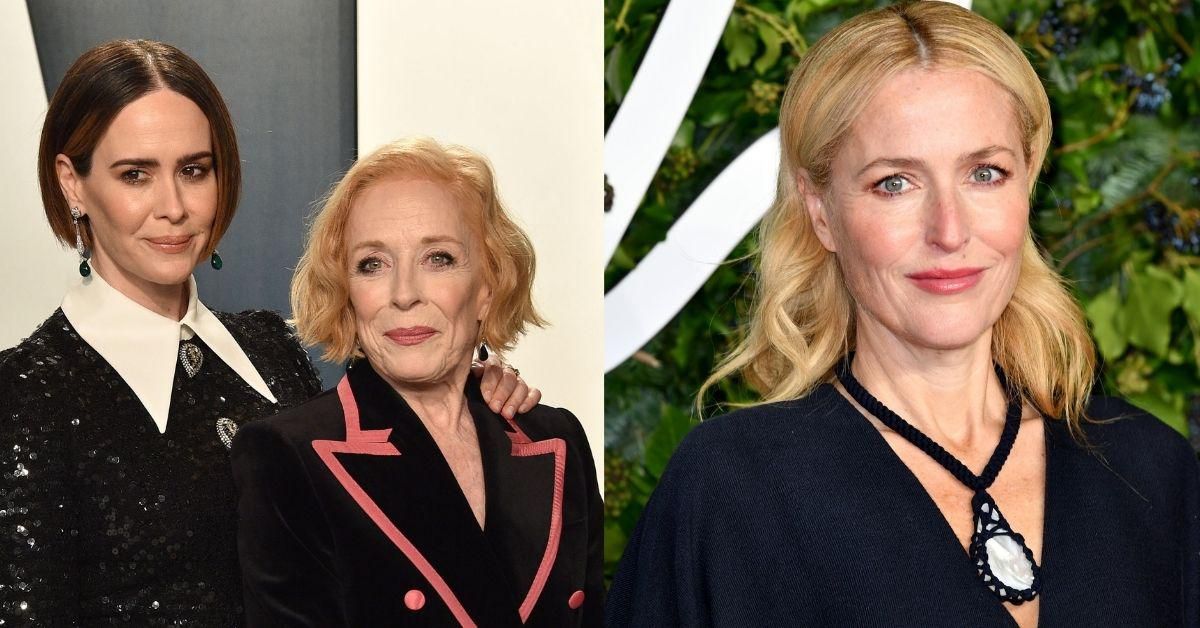 Holland Taylor Hilariously Reacts To Gillian Anderson Thirsting Over Her Partner Sarah Paulson