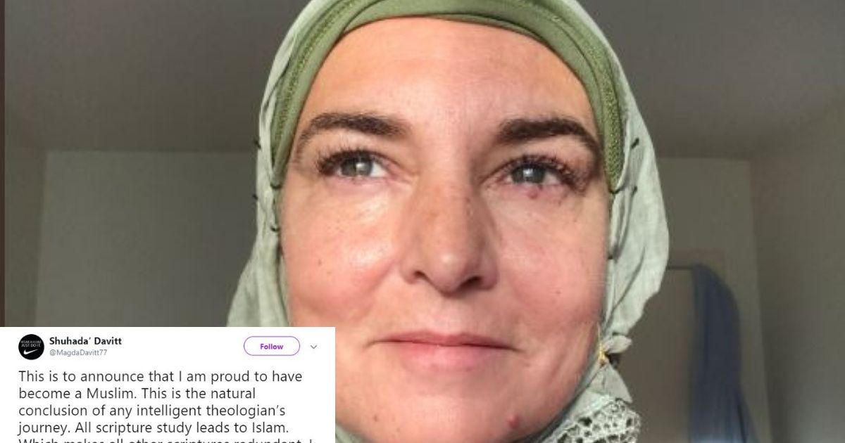 Sinead O'Connor Has Converted Religions And Adopted A New Name