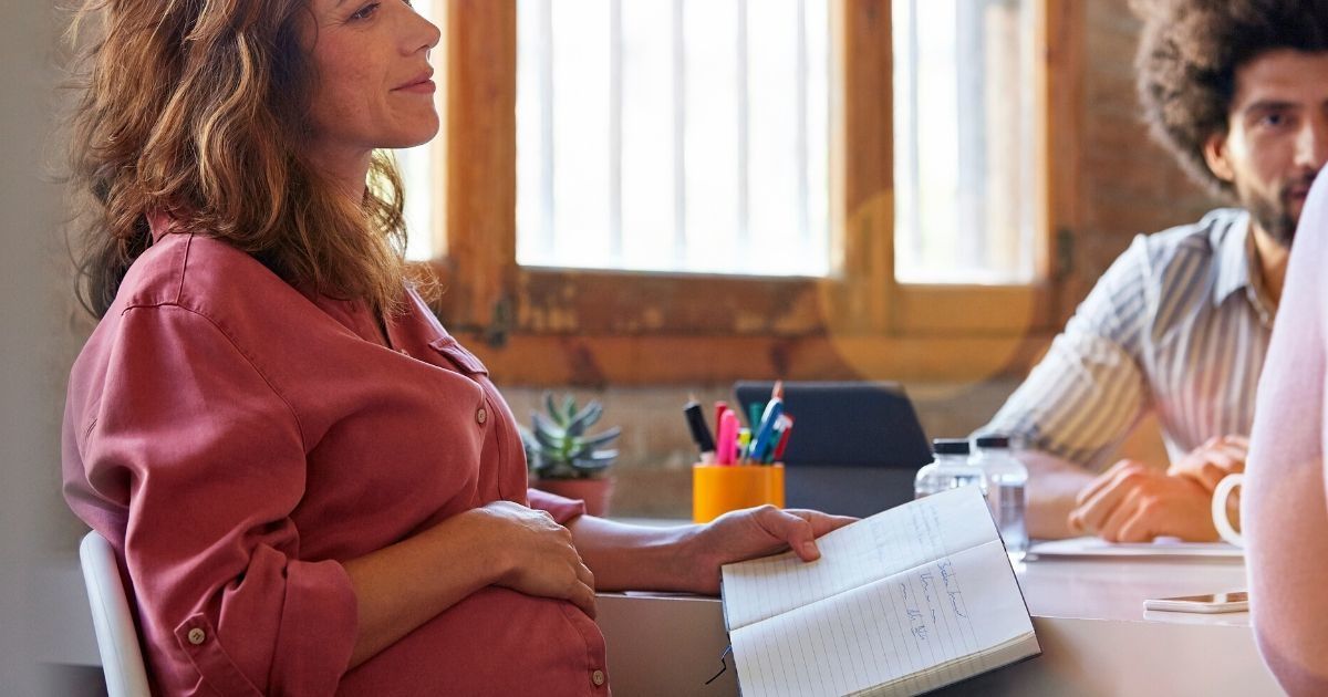 Guy Asks If He's In The Wrong For Not Allowing A Pregnant Coworker To Cut In Front Of Him To Use The Men's Bathroom