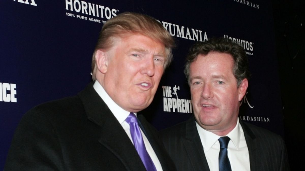 Piers Morgan to Conduct Trump's First International Interview Since Inauguration
