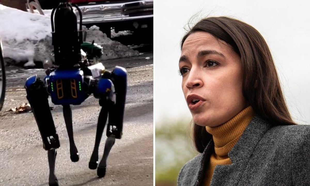 AOC Slams NYPD's Use of Robotic Digidog to Surveil Communities - Comic ...