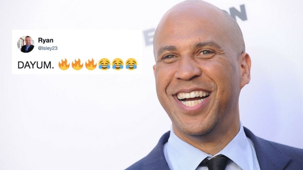 READ: Cory Booker Twitter Grammar Errors Lead to Trump Joke