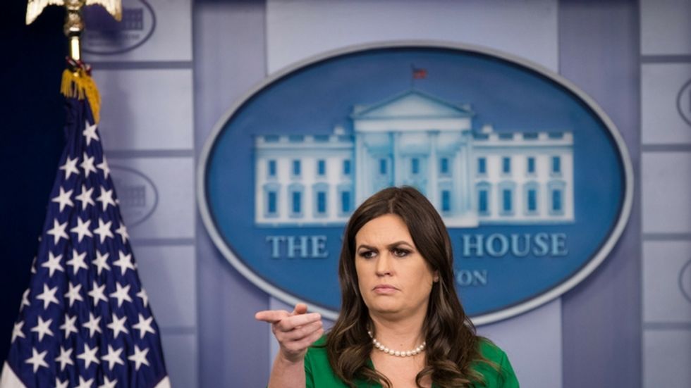 WATCH: Sarah Huckabee Sanders Says Trump Harassment Accusers are Lying