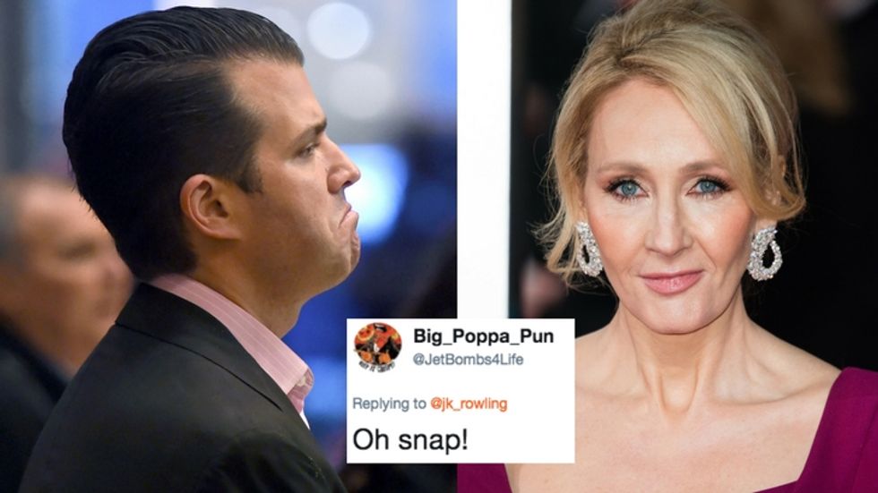 JK Rowling Criticizes Trump Jr. Tweet About Socialism