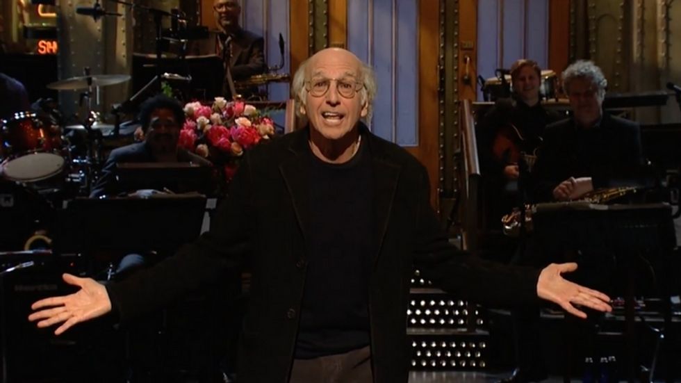 WATCH: Larry David Joked About the Holocaust on SNL