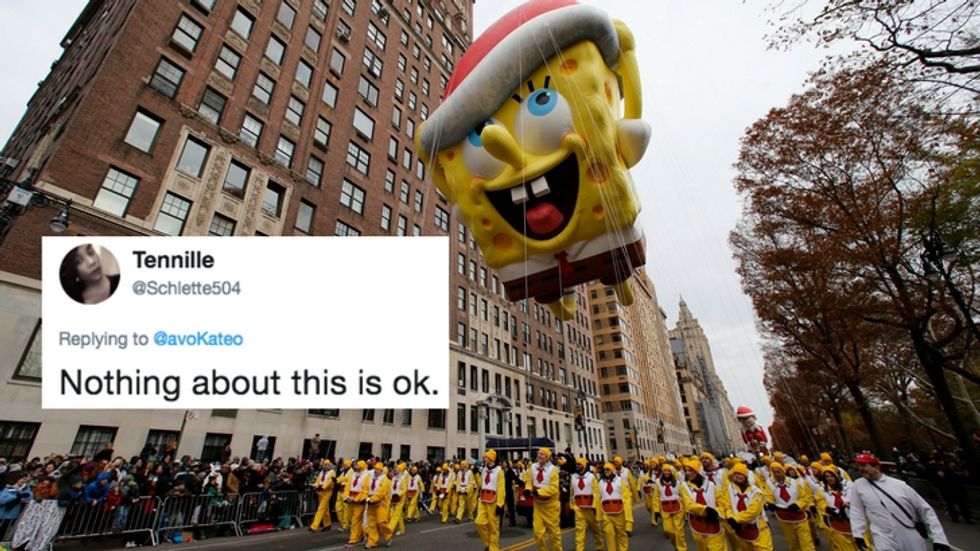 Twitter Reacts to SpongeBob Musical Performance During Parade