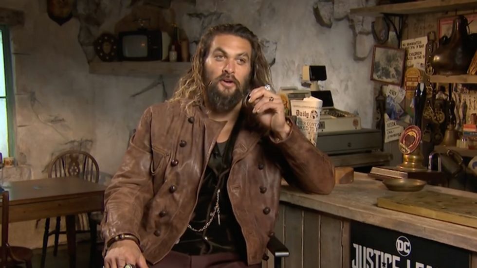 WATCH: Actor Jason Momoa Cast as Aquaman Wasn't Part of the Plan