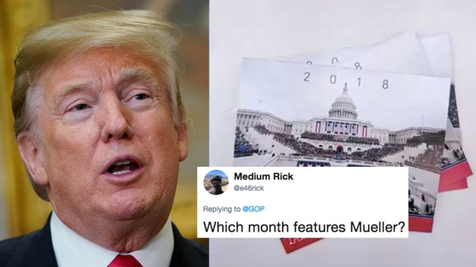 PHOTOS: Twitter Has Suggestions for GOP 2018 Calendar