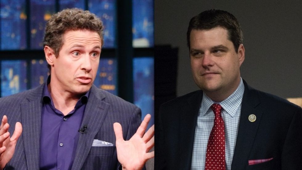 Chris Cuomo Schools GOP Matt Gaetz on the Immaculate Conception