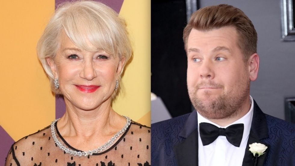 Helen Reigns Supreme Over James Corden in 'Drop the Mic' Challenge