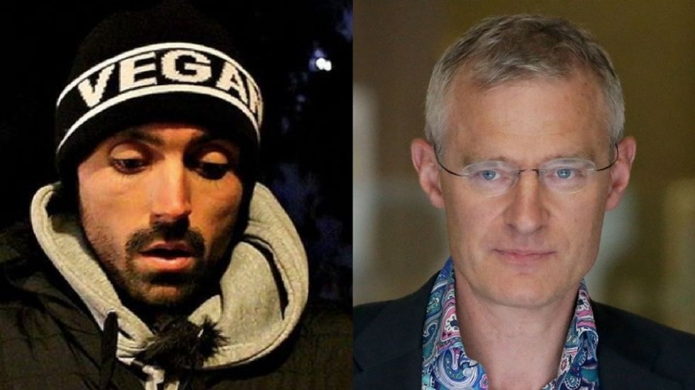 Radio Host Jeremy Vine Angers Vegan Activist Joey Carbstrong With Ham & Cheese Sandwich