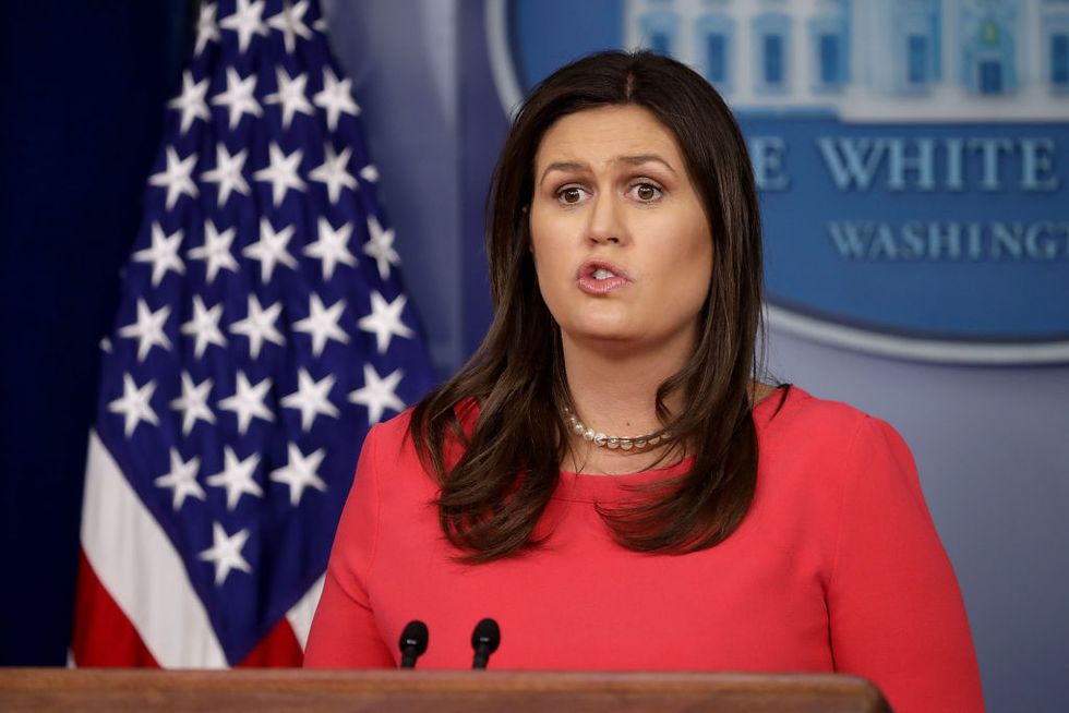 Sarah Sanders Just Revealed Who Else the White House Is Considering Revoking Security Clearances From, and Reporters Are Calling Her Out