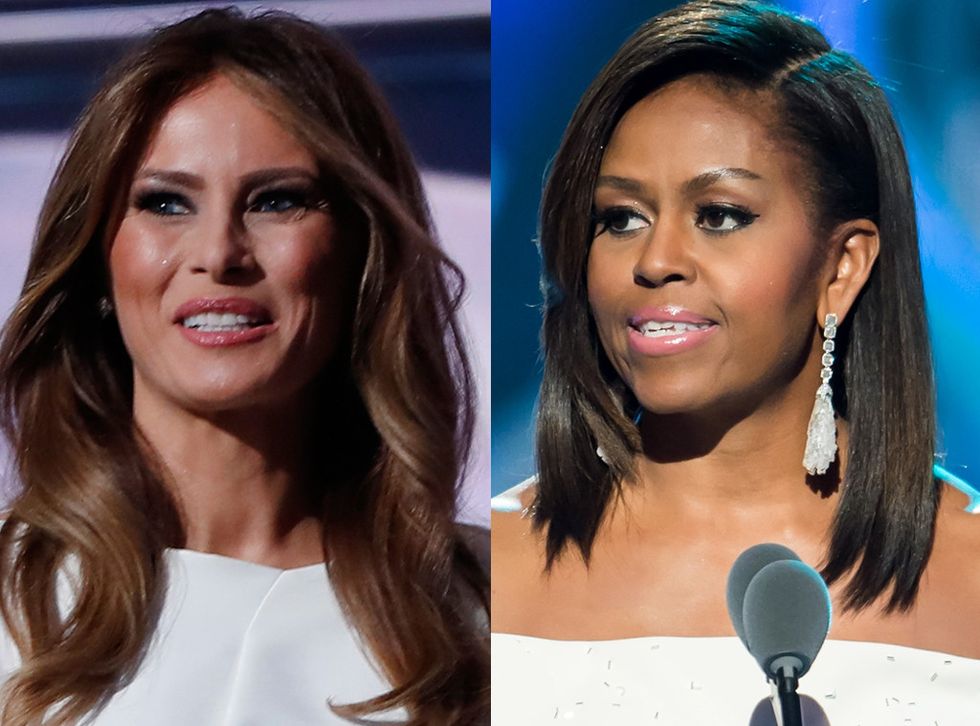 Melania Trump Plagiarized Whole Sections of Her Convention Speech From Michelle Obama