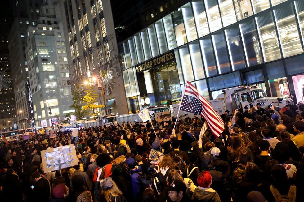 The Day After: Trump Election Draws Protests, Calls for "CalExit"