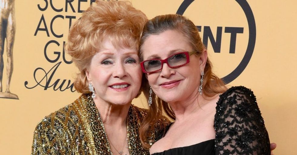 Hollywood Legend Debbie Reynolds, Dead at 84.