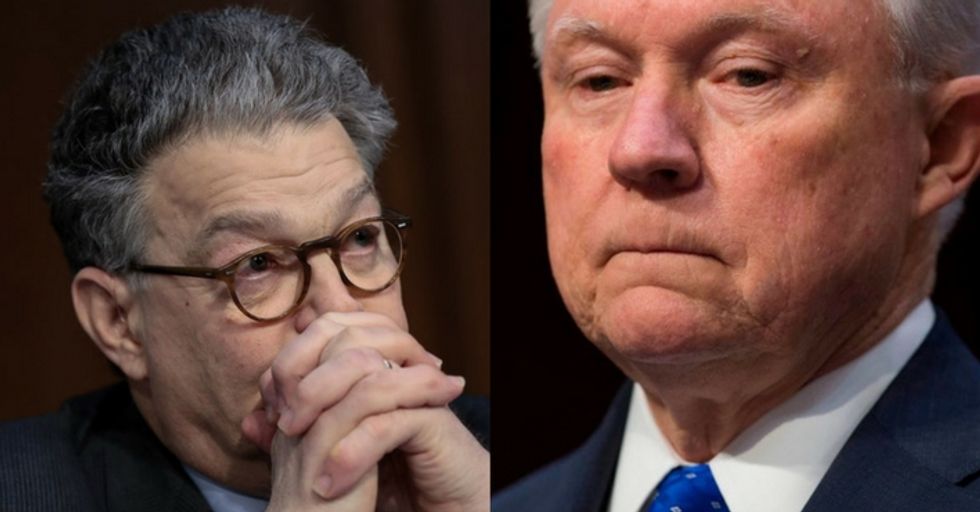 Al Franken Writes Scathing Letter to Jeff Sessions Calling Out Lies in ...