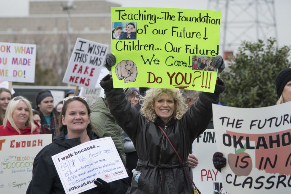 A Republican Lawmaker Railed Against Oklahoma Teachers for Protesting, Now One Is Running Against Him