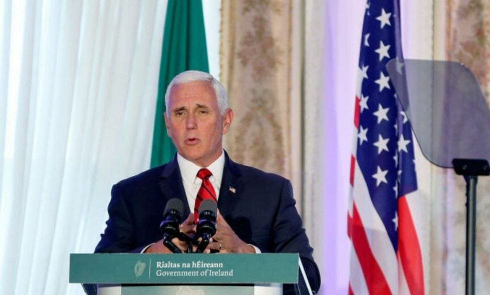 Mike Pence Has a New Explanation for Staying at Trump's Ireland Property After First Saying Trump 'Suggested' It