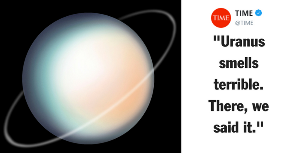 Uranus Is Basically Made Up Of Farts, New Scientific Study Concludes