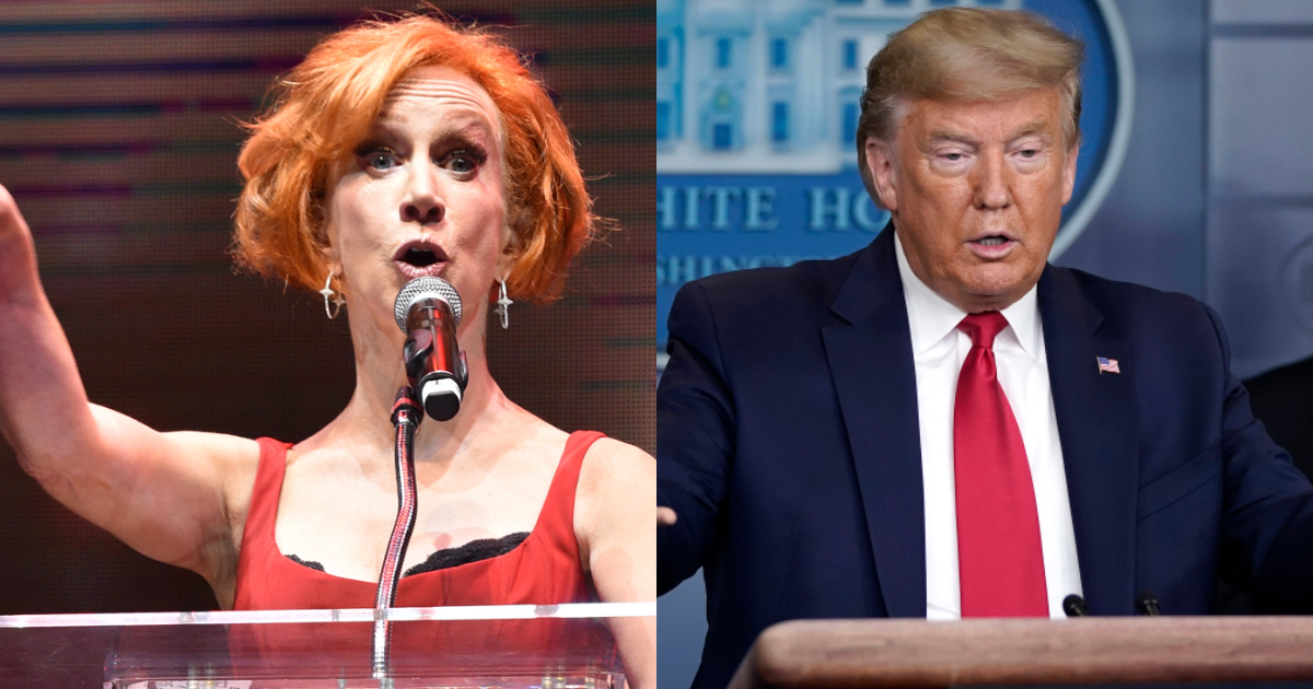 Kathy Griffin Blasts Trump After Not Being Able To Get Tested Despite Being Transferred To ER With 'Unbearably Painful' Symptoms