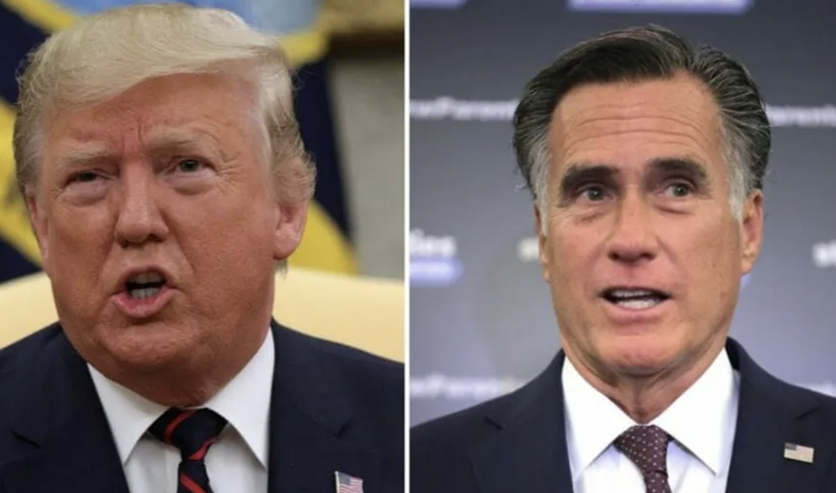 Donald Trump Tweets Mitt Romney 'Tanks' in Utah amid BLM March - Comic ...