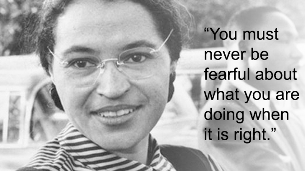 last words of rosa parks