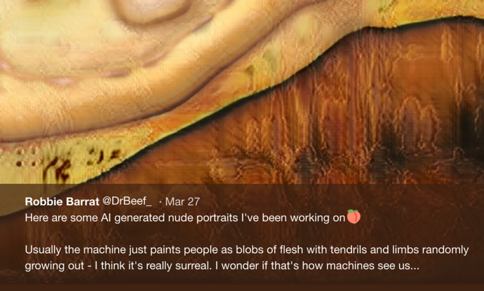 This Guy Taught an AI to Draw Nudes and the Results Are the Thing of Nightmares TBH