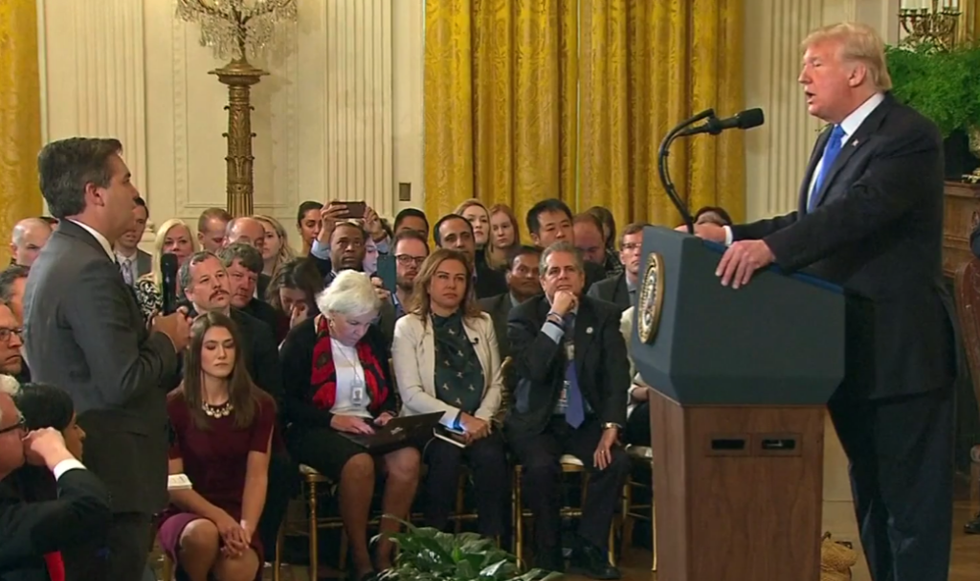 After Donald Trump Went After CNN's Jim Acosta During a Press Conference, CNN Just Responded, and They Are Not Holding Back