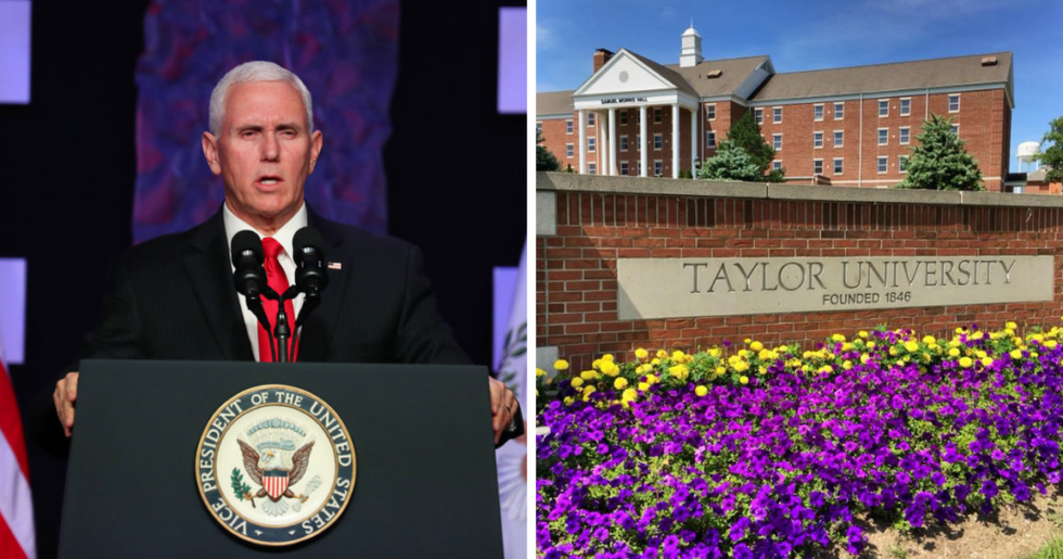 Thousands of Students and Alumni at Christian College Protesting Choice of Mike Pence to Deliver the Commencement Address