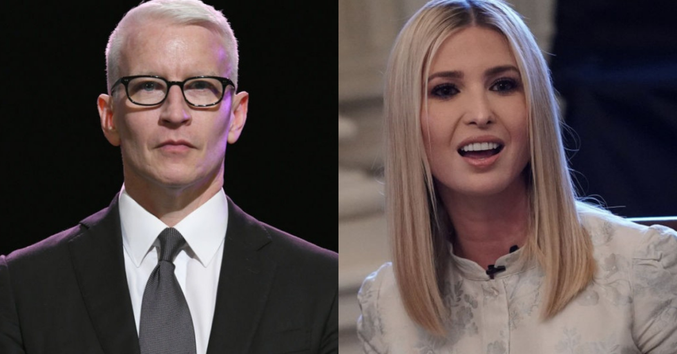 Anderson Cooper Predicted Ivanka Trump Will Leak That She Scolded Donald Trump For Calling Democratic Jews Are 'Disloyal'