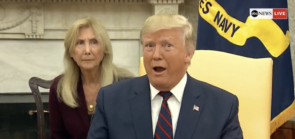 People Are Relating Hard to Italian Translator's Facial Reactions as Donald Trump Rants During Oval Office Meeting With Italian President