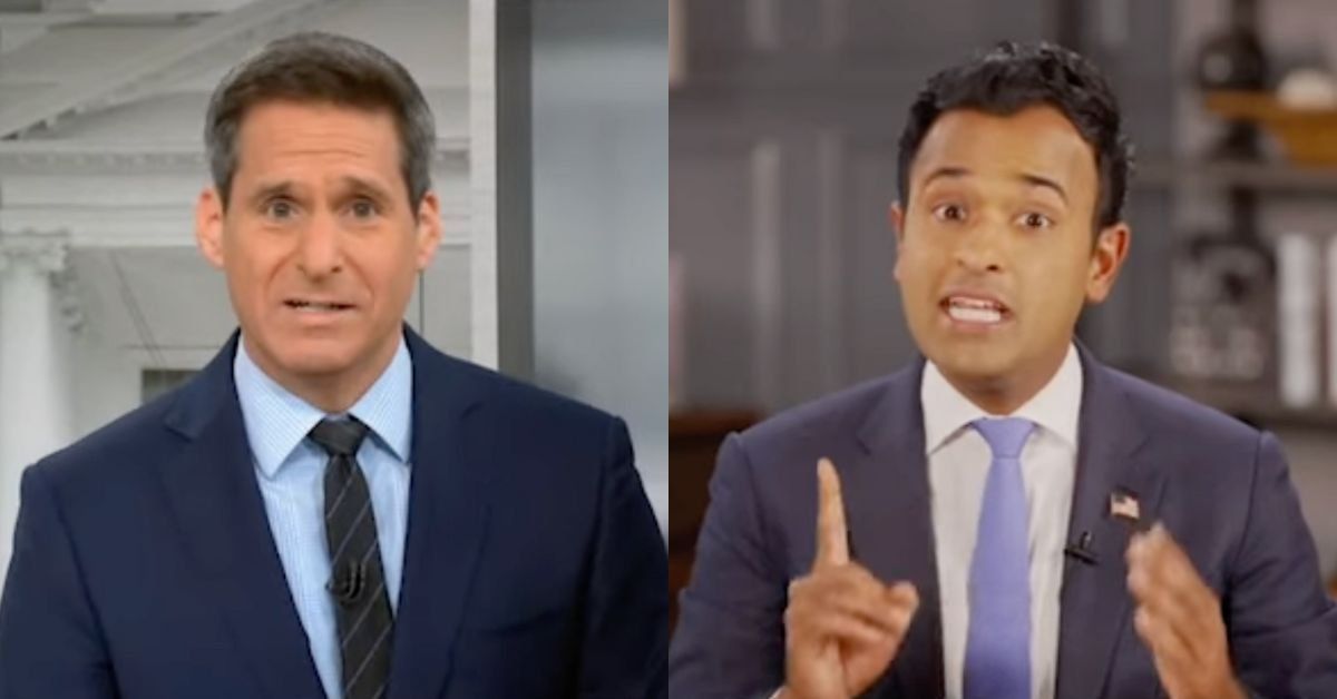 Berman Confronts Ramaswamy Over Trump 'Unity' Claim VIDEO Comic Sands