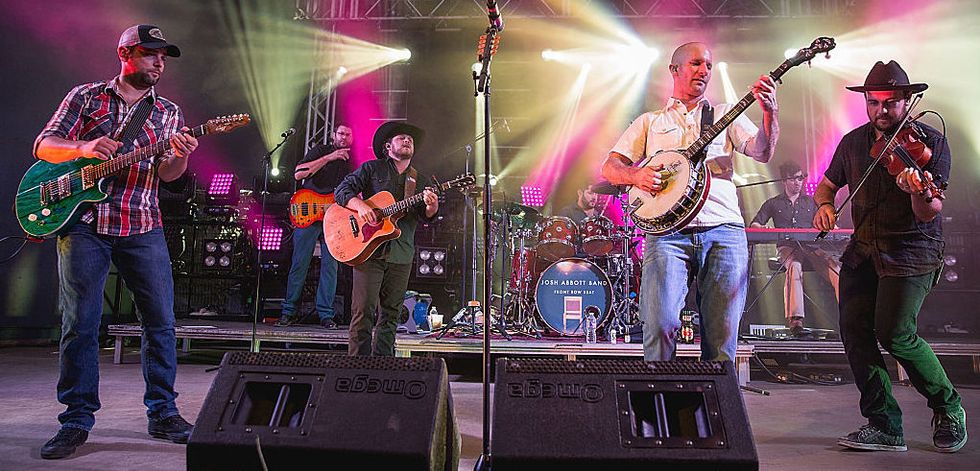 Josh Abbott Band perform in concert at Stubb's Bar-B-Q