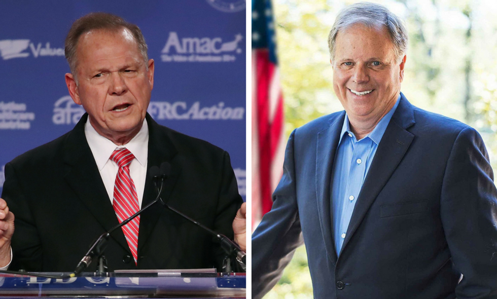 Roy Moore; Doug Jones