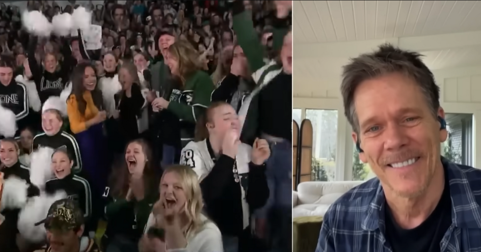 Kevin Bacon Returns To 'Footloose' HS For Prom 40 Years Later: VIDEO ...