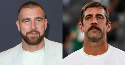 Aaron Rodgers calls Travis Kelce 'Mr. Pfizer' on Pat McAfee Show